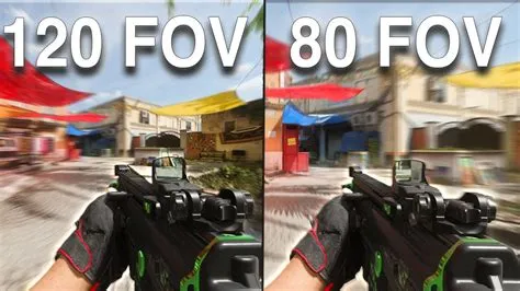 Whats the max fov in cod on console