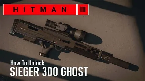 How do you unlock sieger 300 ghost in hitman 3