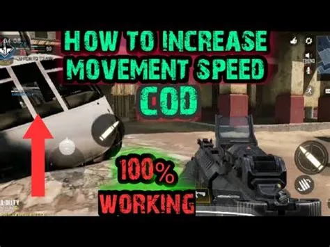 What speed is best for cod