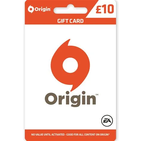 Can you buy origin gift cards