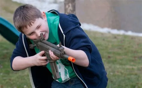 Are airsoft guns ok for 10 year olds