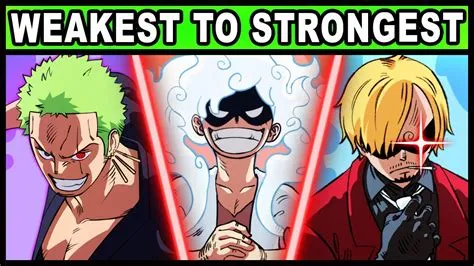 Who is the weakest straw hat