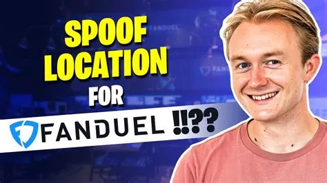 Can you spoof location for fanduel