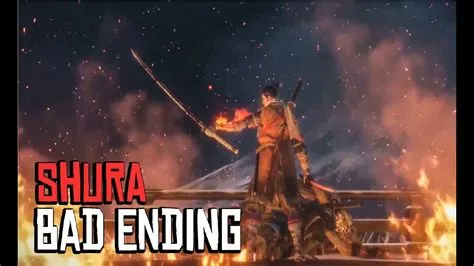 What is the bad ending of sekiro