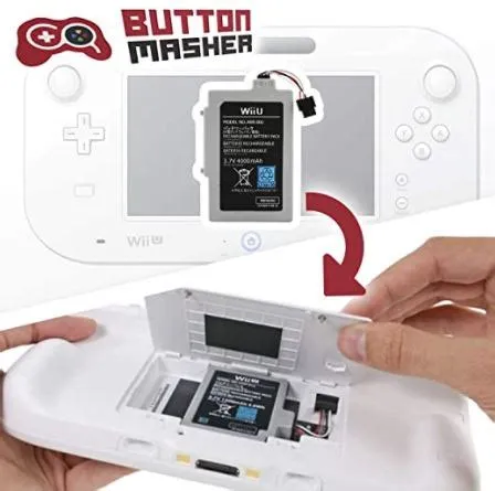 What is the button battery for in wii u