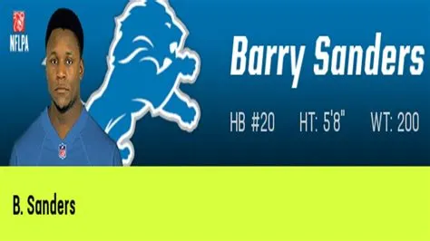 Is barry sanders on madden 23