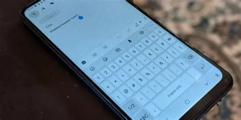 How do i remove the keyboard from my samsung phone screen