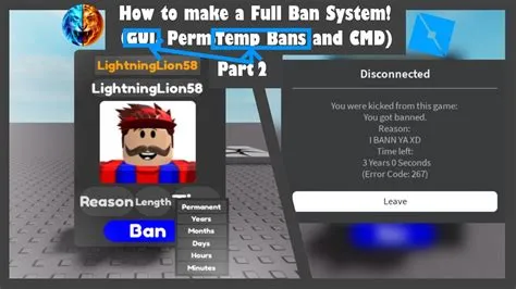 How long is a temporary roblox ban