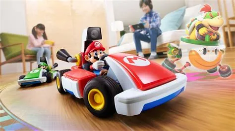 How do you play mario kart home circuit without a kart