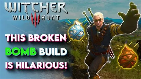 Are bombs infinite in witcher 3