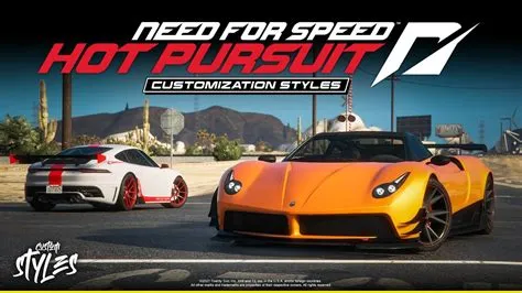 Does nfs hot pursuit have customization