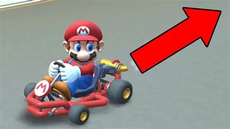 Can you go backwards in mario kart tour