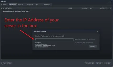 How do i find my server ip address for ark