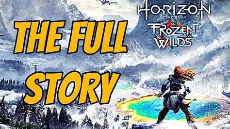 Can you play frozen wilds before forbidden west