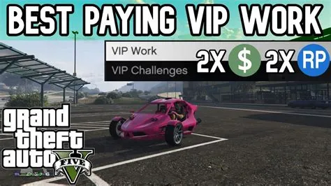 What are the best paying vip jobs in gta 5