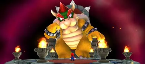 Why is bowser so much bigger