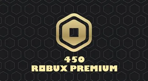 Do you get 450 robux a month with premium