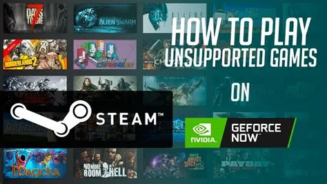 How do i add unsupported games to geforce experience