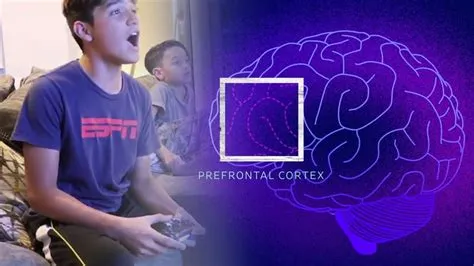 What do video games do to a childs brain