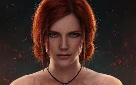 Is triss hair red