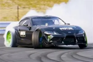 Can you drift in a toyota supra?