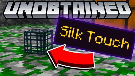 Can silk touch break spawners