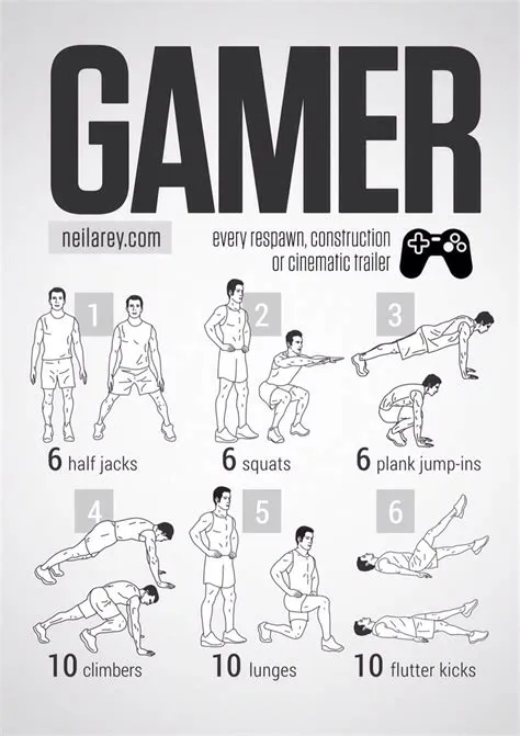 Do gamers need exercise