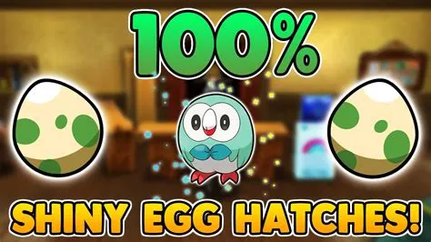 Can you hatch a shiny egg