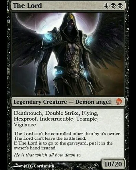 What is a legendary magic card