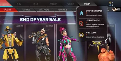 Can apex coins buy skins