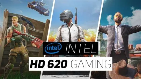 Can you game with intel hd 620