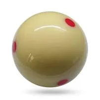 Why do cue balls turn yellow?