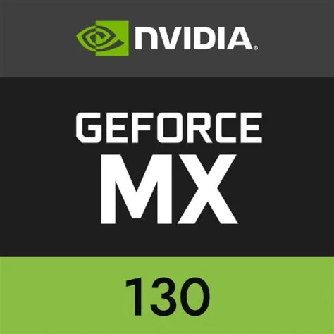 What is nvidia geforce mx130