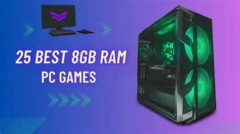 What happens if you play a 8gb ram game with 4gb ram