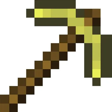 What pickaxe is after gold