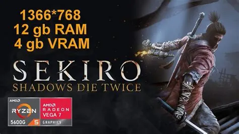 Can i play sekiro with 4gb ram