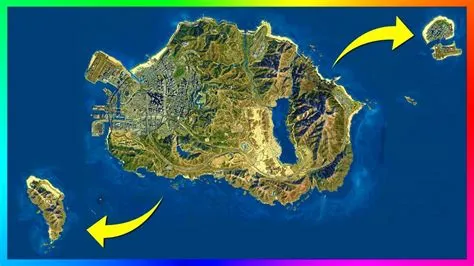 Why is la on an island in gta