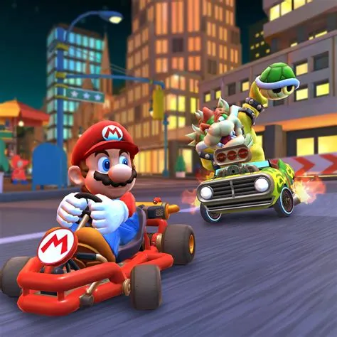 Is it possible to play mario kart online
