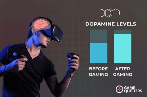 Do video games drain dopamine