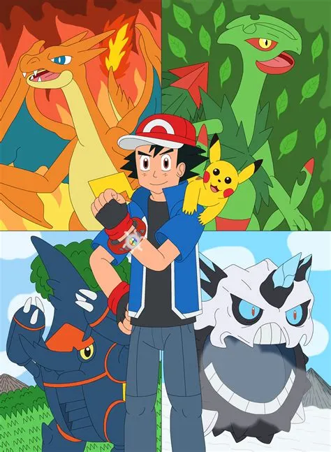 Does ash have mega evolution