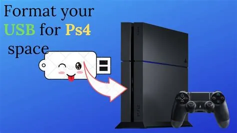 How to format a ps4