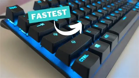 What is the fastest keyboard