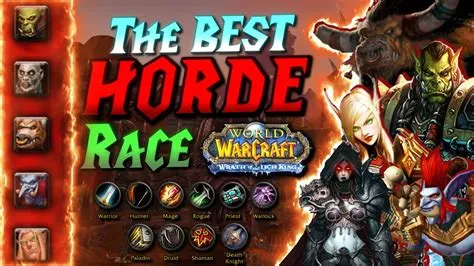 Which horde hunter race is best