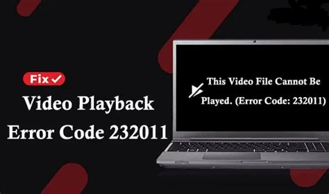 What is error code 232011 in f movies