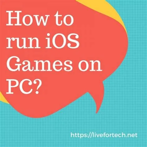 Can i play ios games on my pc