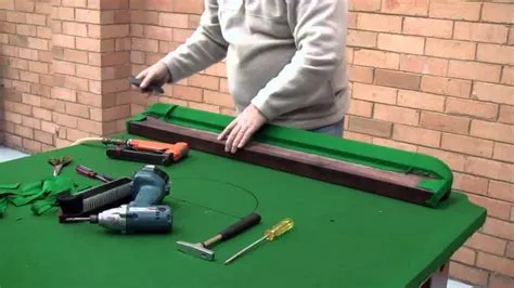 How long does it take to change felt on pool table