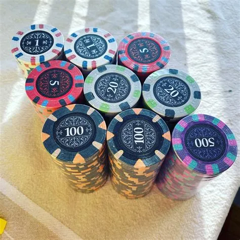 Can poker chips be tracked