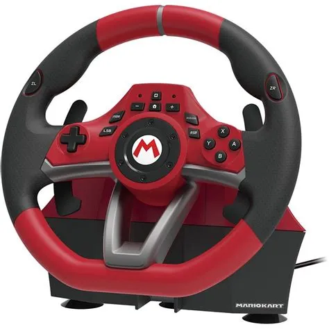 Is mario kart better with steering wheel