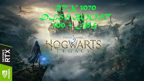 How many fps is hogwarts legacy on 3070