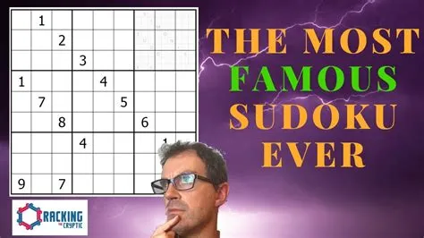 Why is sudoku famous